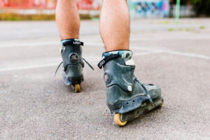tipos-de-frenado-con-patines