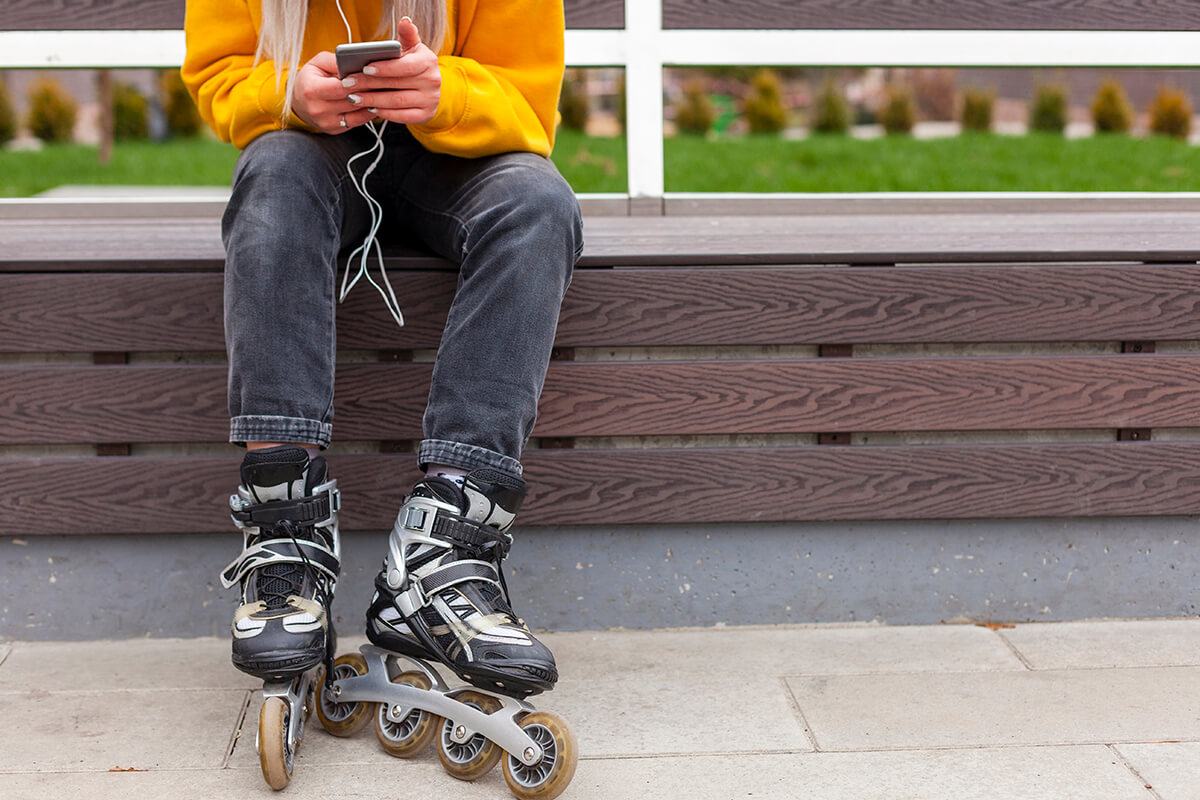 Pon a prueba tu equilibrio con unos patines en línea
