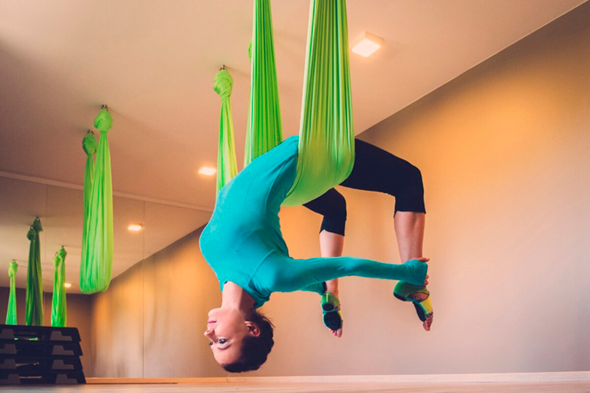 Aeroyoga una práctica que brinda grandes beneficios a tu salud