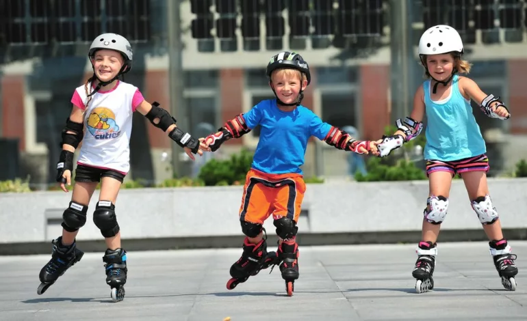 Patinaje sobre ruedas para niños