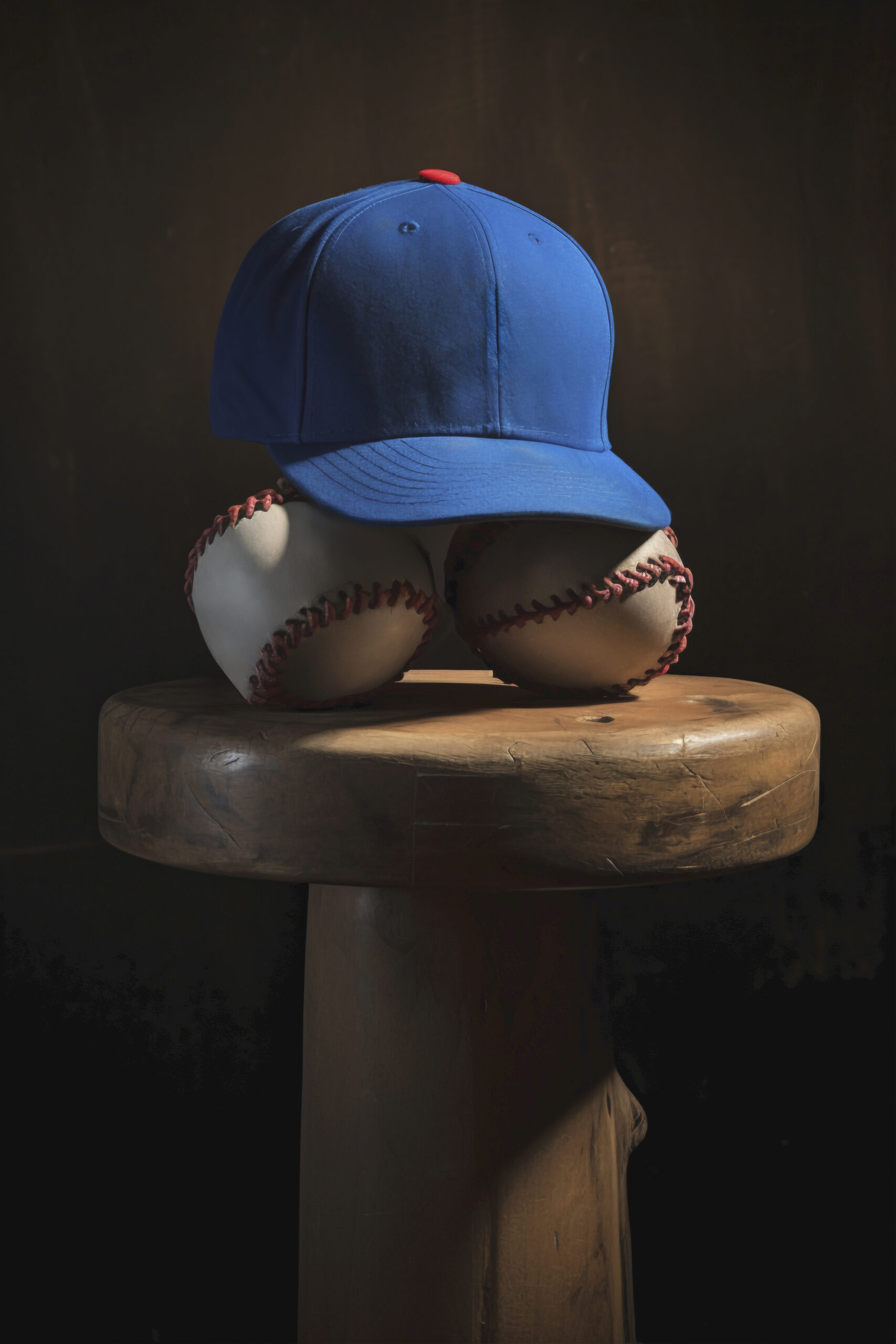 una gorra y dos pelotas de béisbol mostrando la historia, tradición y usos de este accesorio