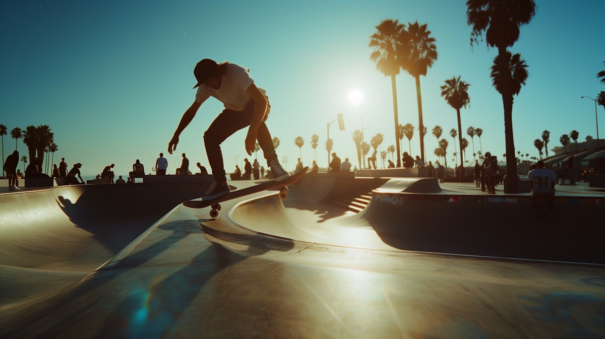 Una persona dominando los 10 flips básicos del skate