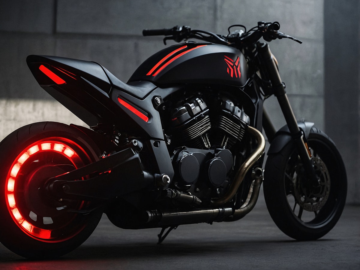 Una imagen de una moto futurista que representa la fiebre del motociclismo en México y si tienes tu moto
