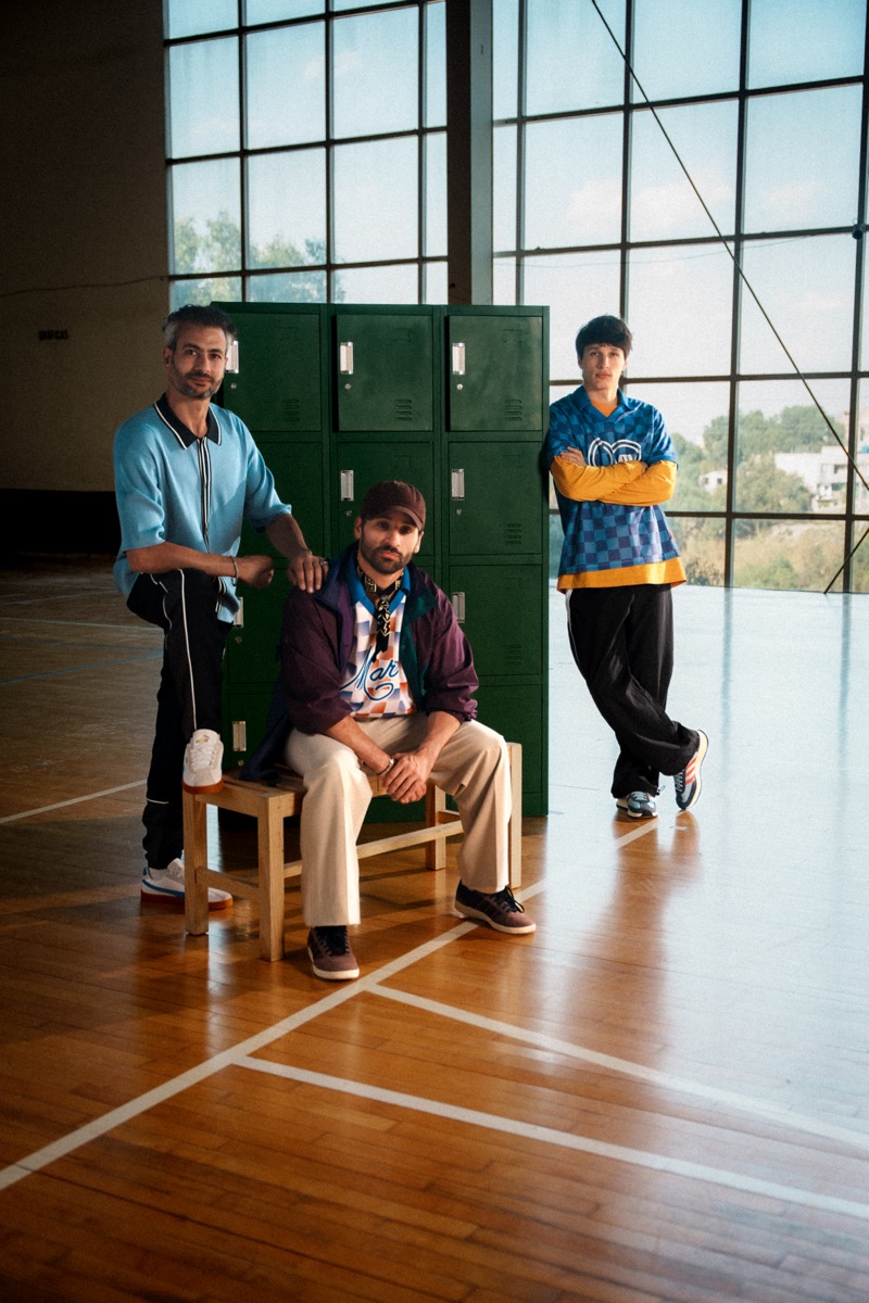 Hombres con estilo retro deportivo Martí